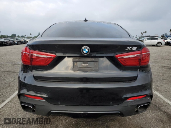 2016 BMW X6 xDrive50i with VIN 5UXKU6C50G0R34210, listed as a Copart auction lot 69003723 with 33,134 mi miles. Bid and sale history available at carsss.com. Image 6.