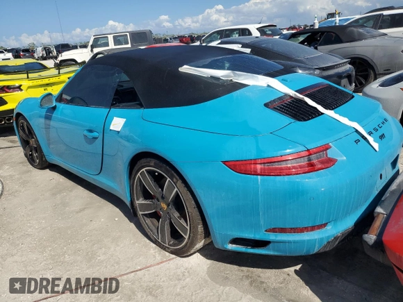 2018 Porsche 911 Carrera S with VIN WP0CB2A98JS147303, listed as a Copart auction lot 73758284 with Not Provided miles and Non Repairable. Bid and sale history available at carsss.com. Image 2.