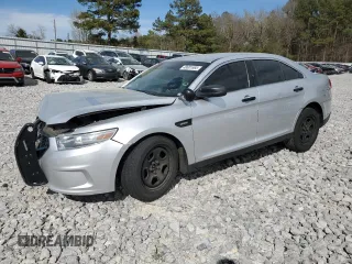 2019 Ford Police Interceptor Sedan with VIN 1FAHP2MK5KG106501, listed as a Copart auction lot 48681665 with 104,332 mi miles and Non Repairable. Bid and sale history available at carsss.com. Image 1.
