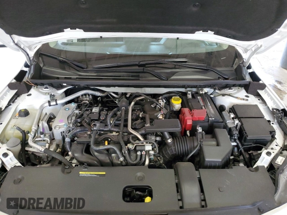 2024 Nissan Sentra SV with VIN 3N1AB8CV2RY390433, listed as a Copart auction lot 59626335 with 5,597 mi miles and Salvage title. Bid and sale history available at DreamBid. Image 11.