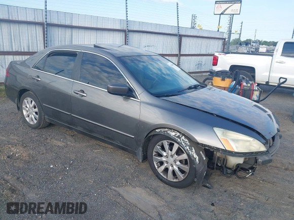 2006 Honda Accord EX-L z VIN 1HGCM66526A029091, wystawiony jako IAAI lot #42349831 z przebiegiem 208 951 mil mil oraz . Historia ofert i sprzedaży dostępna na DreamBid. Obrazek 1.