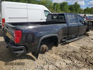 2022 Chevrolet Silverado 3500HD High Country with VIN 1GC4YVEY7NF166221, listed as a Copart auction lot 70817194 with 0 mi miles and Salvage Title. Bid and sale history available at carsss.com. Image 3.