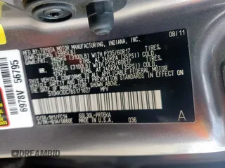 2011 Toyota Sienna LE AAS with VIN 5TDKK3DC7BS171627, listed as a Copart auction lot 64001605 with 130,748 mi miles and Salvage title. Bid and sale history available at DreamBid. Image 13.