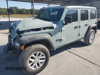 2023 Jeep Wrangler Sport with VIN 1C4HJXDGXPW615498, listed as a Copart auction lot 72514824 with 22,125 mi miles and Clean Title. Bid and sale history available at DreamBid. Image 1.