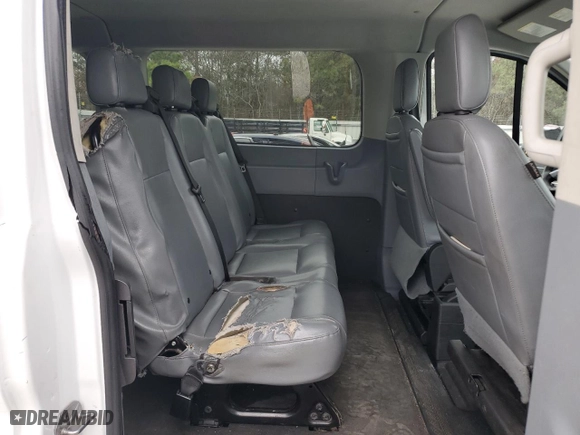 2018 Ford Transit Passenger Wagon XL with VIN 1FBZX2ZM4JKA47157, listed as a Copart auction lot 84291454 with 198,693 mi miles and Clean Title. Bid and sale history available at carsss.com. Image 11.
