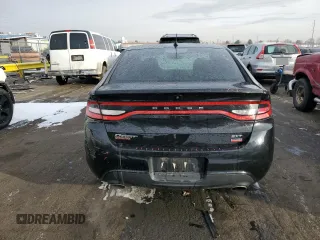 2013 Dodge Dart SXT with VIN 1C3CDFBHXDD202502, listed as a Copart auction lot 45672525 with 103,714 mi miles and Salvage Title. Bid and sale history available at carsss.com. Image 6.