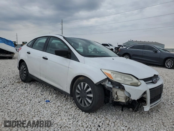2012 Ford Focus S with VIN 1FAHP3E25CL221922, listed as a Copart auction lot 46247865 with 169,434 mi miles and Salvage Title. Bid and sale history available at DreamBid. Image 4.
