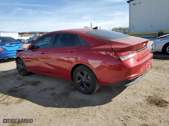 2021 Hyundai Elantra SEL with VIN KMHLM4AGXMU195247, listed as a Copart auction lot 45019825 with 32,526 mi miles and Salvage Title. Bid and sale history available at carsss.com. Image 2.