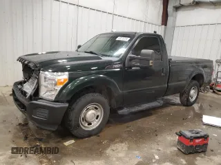 2015 Ford Super Duty F-250 SRW XL with VIN 1FTBF2A60FEB12458, listed as a Copart auction lot 43270225 with 131,315 mi miles and Salvage Title. Bid and sale history available at carsss.com. Image 1.