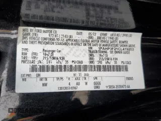 2012 Ford Focus SE with VIN 1FAHP3F21CL419203, listed as a Copart auction lot 51762395 with 142,343 mi miles and Clean Title. Bid and sale history available at carsss.com. Image 13.