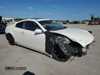 2006 Infiniti G35 Coupe with VIN JNKCV54E16M703172, listed as a Copart auction lot 74068444 with 0 mi miles and Non Repairable. Bid and sale history available at carsss.com. Image 4.