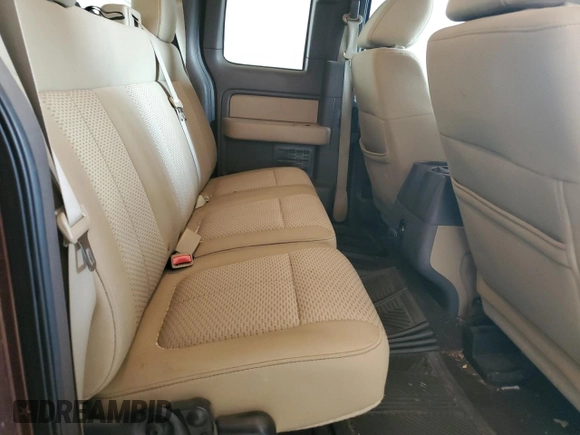 2010 Ford F-150 XL with VIN 1FTFX1CV0AFA82944, listed as a Copart auction lot 62912345 with 104,967 mi miles and Salvage title. Bid and sale history available at DreamBid. Image 10.