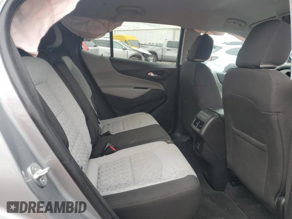 2023 Chevrolet Equinox LT with VIN 3GNAXTEGXPL131545, listed as a Copart auction lot 55951845 with 13,413 mi miles and Salvage title. Bid and sale history available at DreamBid. Image 10.