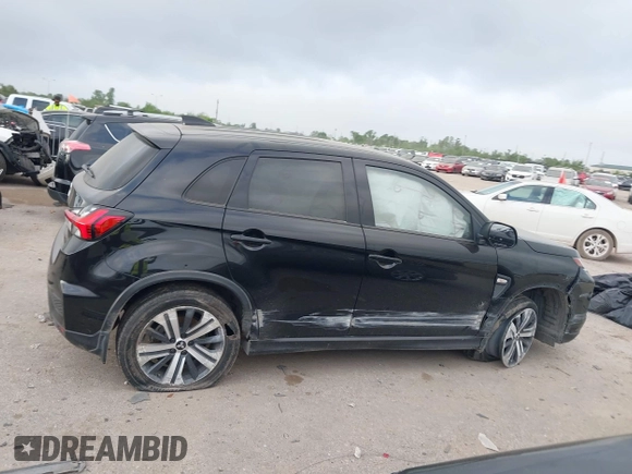 2022 Mitsubishi Outlander ES with VIN JA4APUAU2NU014100, listed as a IAAI auction lot 41932831 with 64,131 mi miles and . Bid and sale history available at DreamBid. Image 6.