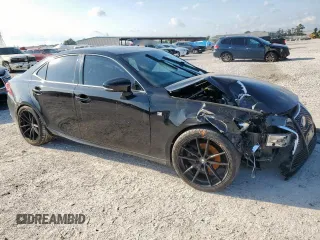 2014 Lexus IS 250 with VIN JTHBF1D25E5019919, listed as a Copart auction lot 58667425 with 154,400 mi miles and Salvage title. Bid and sale history available at DreamBid. Image 4.