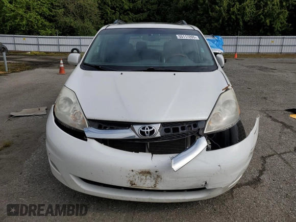 2006 Toyota Sienna XLE with VIN 5TDBA22CX6S076131, listed as a Copart auction lot 55117205 with 198,841 mi miles and Salvage Title. Bid and sale history available at DreamBid. Image 5.