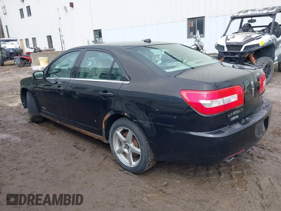 2007 Lincoln MKZ with VIN 3LNHM28T47R671081, listed as a IAAI auction lot 41996284 with 137,990 mi miles. Bid and sale history available at carsss.com. Image 3.