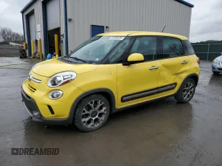 2014 FIAT 500L Trekking z VIN ZFBCFADH0EZ020854, wystawiony jako Copart lot #52363925 z przebiegiem 108 021 mil mil oraz Szkoda całkowita • Salvage title. Historia ofert i sprzedaży dostępna na DreamBid. Obrazek 1.