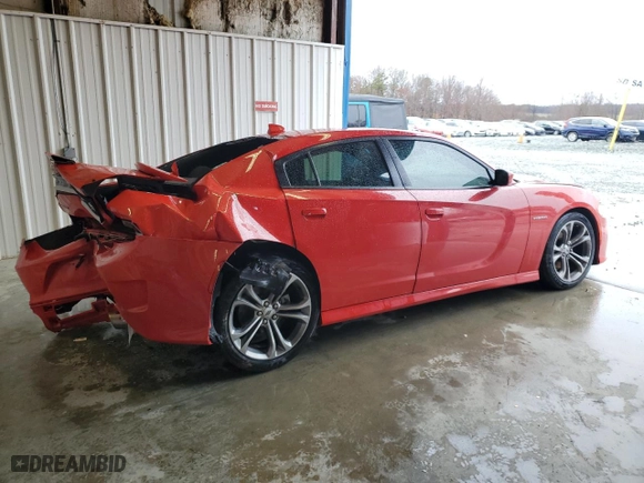 2021 Dodge Charger R/T with VIN 2C3CDXCT2MH583984, listed as a Copart auction lot 44998295 with 81,986 mi miles and Clean Title. Bid and sale history available at carsss.com. Image 3.