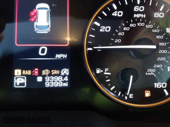 2025 Subaru Outback Wilderness with VIN 4S4BTGUD0S3118732, listed as a IAAI auction lot 42731589 with 9,399 mi miles and . Bid and sale history available at DreamBid. Image 16.