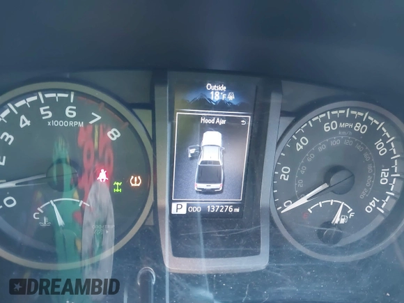2016 Toyota Tacoma SR with VIN 3TMCZ5AN0GM023263, listed as a IAAI auction lot 41302069 with 137,276 mi miles and . Bid and sale history available at DreamBid. Image 7.