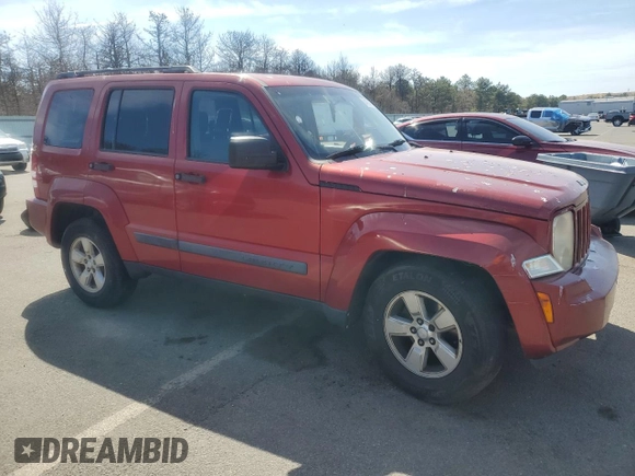 2010 Jeep Liberty Sport with VIN 1J4PN2GK2AW110124, listed as a Copart auction lot 54183495 with 137,467 mi miles and Salvage Title. Bid and sale history available at carsss.com. Image 4.