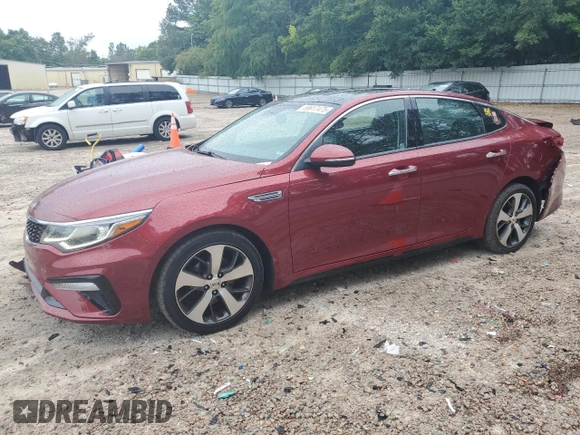 2020 Kia Optima SE with VIN 5XXGT4L30LG412845, listed as a Copart auction lot 59917475 with 77,400 mi miles and Salvage title. Bid and sale history available at DreamBid. Image 1.