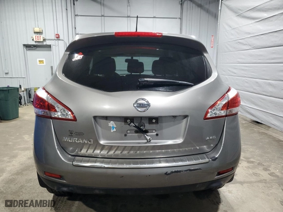 2011 Nissan Murano LE with VIN JN8AZ1MW3BW181324, listed as a Copart auction lot 47996315 with 133,221 mi miles and Salvage Title. Bid and sale history available at carsss.com. Image 6.