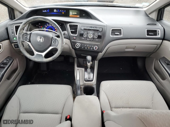 2015 Honda Civic Sedan LX with VIN 19XFB2F51FE106296, listed as a Copart auction lot 54139015 with 118,848 mi miles and Clean Title. Bid and sale history available at carsss.com. Image 8.