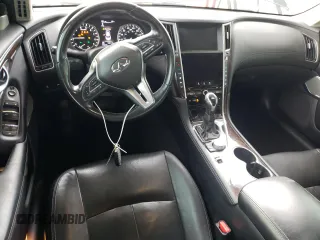 2018 Infiniti Q50 Sport with VIN JN1EV7AP0JM353167, listed as a Copart auction lot 43483145 with 145,115 mi miles and Clean Title. Bid and sale history available at carsss.com. Image 8.