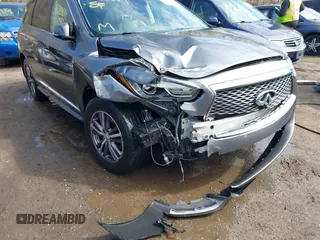 2019 Infiniti QX60 Luxe with VIN 5N1DL0MM5KC529818, listed as a IAAI auction lot 41785839 with 109,012 mi miles and . Bid and sale history available at DreamBid. Image 6.