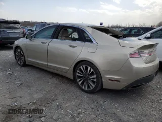 2017 Lincoln MKZ Reserve with VIN 3LN6L5E91HR643308, listed as a Copart auction lot 49628445 with 45,204 mi miles and Salvage title. Bid and sale history available at DreamBid. Image 2.