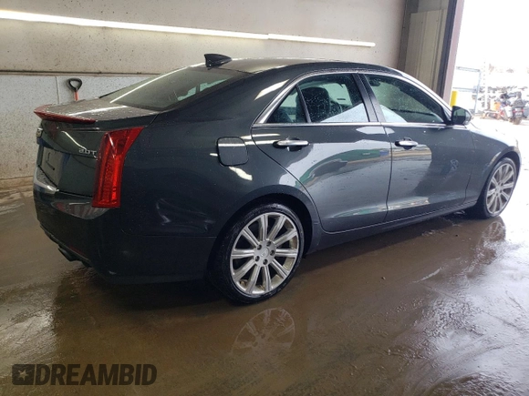 2017 Cadillac ATS Luxury AWD z VIN 1G6AH5SXXH0185144, wystawiony jako Copart lot #49511695 z przebiegiem 78 999 mil mil oraz Szkoda całkowita • Salvage title. Historia ofert i sprzedaży dostępna na DreamBid. Obrazek 3.