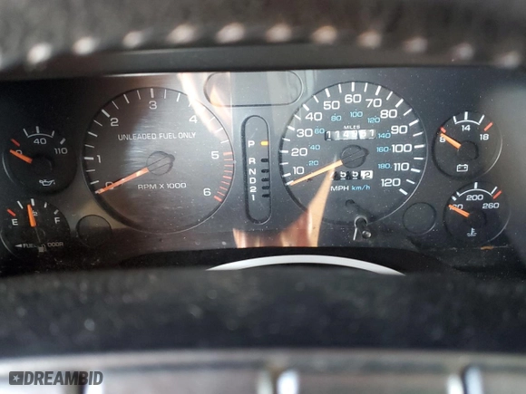 1994 Dodge Ram 1500 with VIN 3B7HC16Y0RM565453, listed as a Copart auction lot 77888484 with 114,951 mi miles and Non Repairable. Bid and sale history available at carsss.com. Image 9.