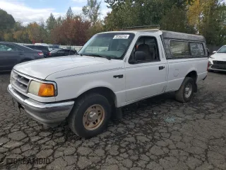 1996 Ford Ranger XL with VIN 1FTCR10U9TUB30318, listed as a Copart auction lot 78193214 with 118,752 mi miles and Salvage Title. Bid and sale history available at carsss.com. Image 1.