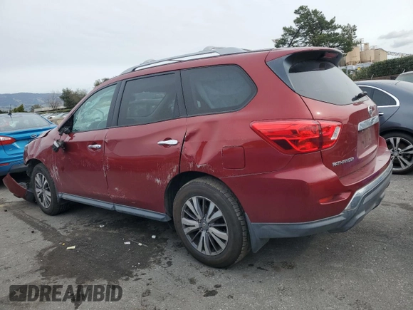 2018 Nissan Pathfinder SL with VIN 5N1DR2MN5JC658823, listed as a Copart auction lot 44978245 with 92,955 mi miles and Salvage Title. Bid and sale history available at carsss.com. Image 2.