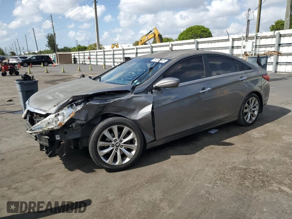 2013 Hyundai Sonata Limited with VIN 5NPEC4ACXDH766713, listed as a Copart auction lot 54170945 with 177,735 mi miles and Salvage Title. Bid and sale history available at DreamBid. Image 1.