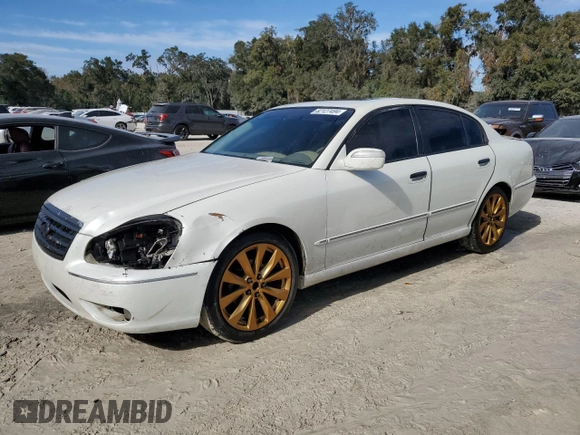 2005 Infiniti Q45 z VIN JNKBF01A85M100070, wystawiony jako Copart lot #82127494 z przebiegiem 176 578 mil mil oraz Szkoda całkowita • Salvage title. Historia ofert i sprzedaży dostępna na DreamBid. Obrazek 1.