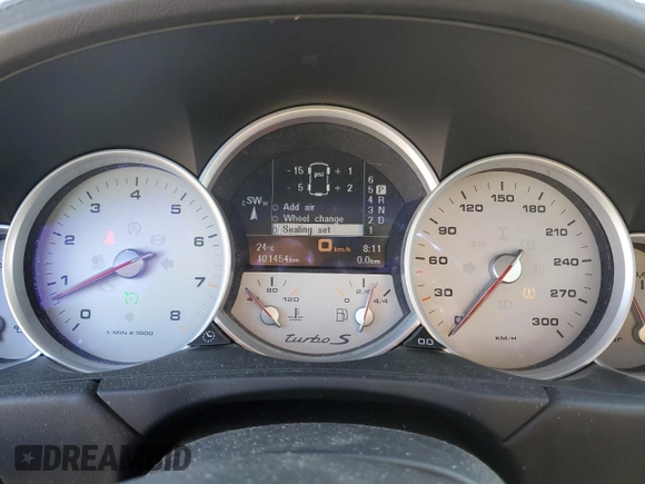2009 Porsche Cayenne Turbo with VIN WP1AC29P89LA81315, listed as a Copart auction lot 62927605 with 101,454 mi miles and Salvage title. Bid and sale history available at DreamBid. Image 9.