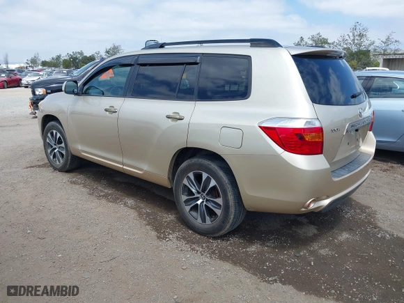 2008 Toyota Highlander with VIN JTEDS41A082052606, listed as a IAAI auction lot 42053298 with 169,673 mi miles. Bid and sale history available at carsss.com. Image 3.