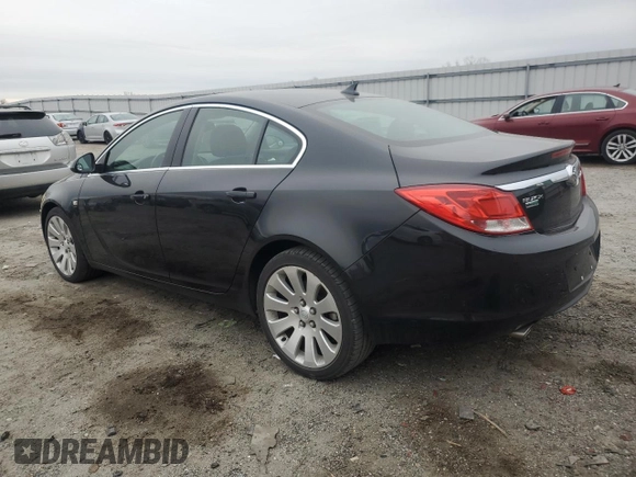 2011 Buick Regal CXL Turbo TO7 with VIN W04G15GVXB1117179, listed as a Copart auction lot 88866075 with 136,210 mi miles and Clean Title. Bid and sale history available at carsss.com. Image 2.