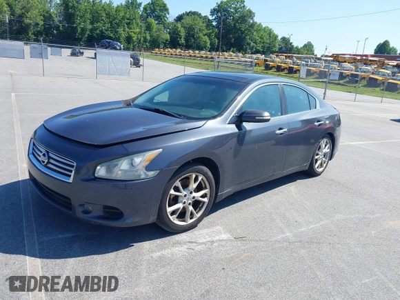 2013 Nissan Maxima SV with VIN 1N4AA5AP3DC814857, listed as a IAAI auction lot 42560607 with 257,499 mi miles and . Bid and sale history available at DreamBid. Image 17.