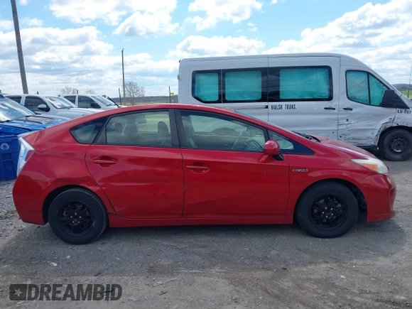 2012 Toyota Prius One with VIN JTDKN3DU8C5502576, listed as a IAAI auction lot 42058504 with 139,855 mi miles. Bid and sale history available at carsss.com. Image 13.