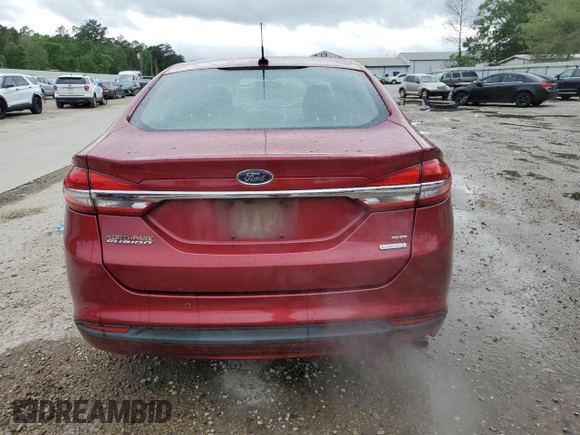 2017 Ford Fusion SE with VIN 3FA6P0HD4HR262327, listed as a Copart auction lot 50917175 with 92,969 mi miles and Salvage Title. Bid and sale history available at carsss.com. Image 6.