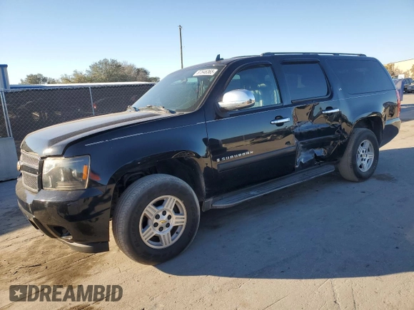 2008 Chevrolet Suburban LTZ with VIN 3GNFC16JX8G185311, listed as a Copart auction lot 87846365 with 389,765 mi miles and Salvage title. Bid and sale history available at DreamBid. Image 1.