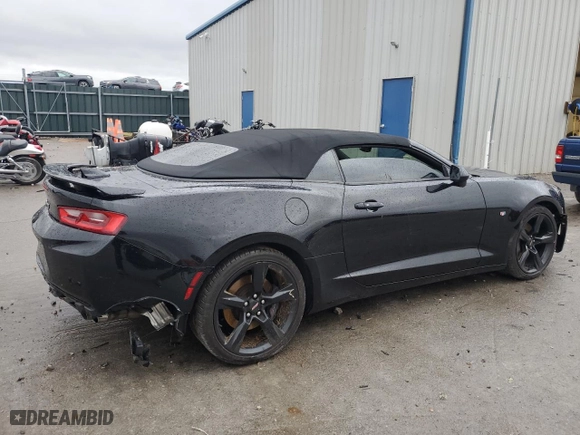 2017 Chevrolet Camaro 2SS with VIN 1G1FH3D75H0106850, listed as a Copart auction lot 85535654 with 0 mi miles and Salvage Title. Bid and sale history available at carsss.com. Image 3.