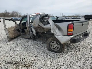 2002 Chevrolet Silverado 1500 LS with VIN 1GCEK14V72Z131503, listed as a Copart auction lot 52326775 with 0 mi miles and Salvage Title. Bid and sale history available at carsss.com. Image 2.