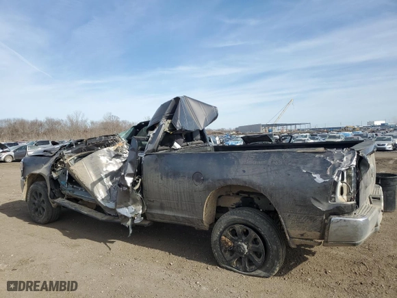 2022 Ram 2500 Tradesman with VIN 3C6UR5HJ2NG368790, listed as a Copart auction lot 48562825 with 0 mi miles and Salvage Title. Bid and sale history available at carsss.com. Image 2.