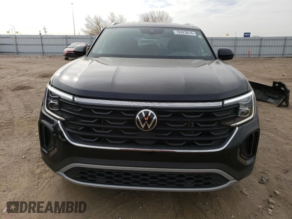 2024 Volkswagen Atlas SE with VIN 1V2LE2CA7RC210281, listed as a Copart auction lot 78423614 with 9,363 mi miles and Salvage title. Bid and sale history available at DreamBid. Image 5.