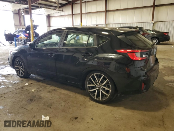 2024 Subaru Impreza Sport with VIN JF1GUAFCXR8332025, listed as a Copart auction lot 74112224 with 12,302 mi miles and Salvage Title. Bid and sale history available at carsss.com. Image 2.